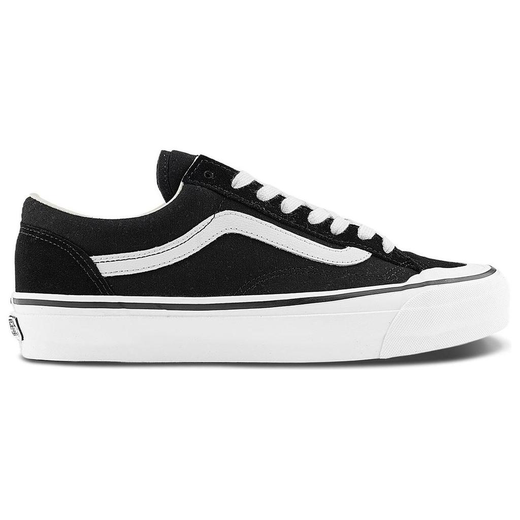Vans Old Skool Reissue 136 Durable Breathable Low Top Skate Shoes Unisex Sneakers Black VN000MT6BPO