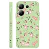 Чехол для телефона с цветочным ароматом для Xiaomi Redmi Note 14 13 12 12S 11 11S 10 10S 9 9S Pro Plus 4G 5G Жидкий силиконовый чехол