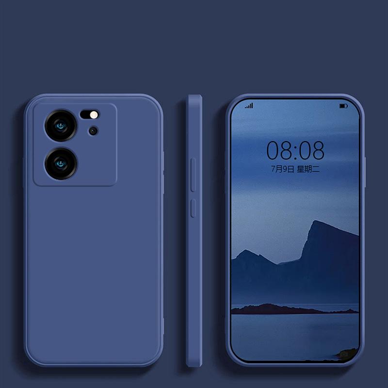 Для Mi 13T 13 T Mi13T Pro Чехол Роскошный квадратный жидкий силиконовый чехол для телефона Xiaomi Mi 13T Mi 13 T Pro Mi13T Pro 5G Мягкая задняя крышка