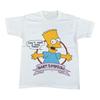 Винтажная футболка BART SIMPSON DONT HAVE A COW MAN Хлопок Белый S-4XL Унисекс