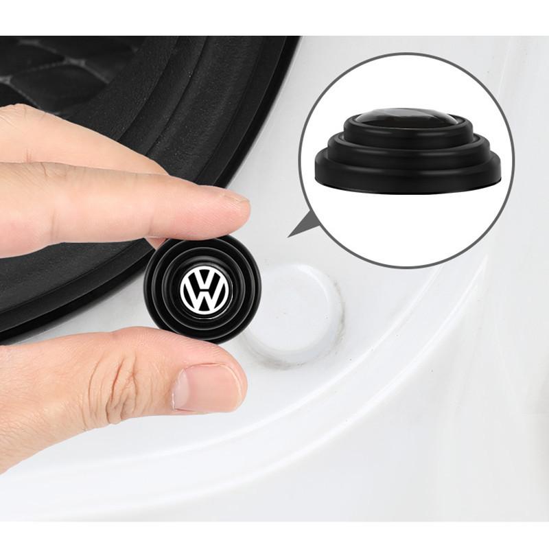 2026 Hot Car Silicone Door Shock Absorber Soundproof Buffer Pier For VW Volkswagen Golf Polo Passat Jetta Interior Mouldings EFDX-H573 zs4