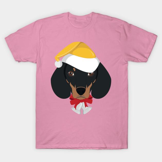 Футболка женская такса собака в желтой шапке Санты забавная рождественская ги принт Харадзюку кавайная футболка летняя женская футболка с коротким рукавом топ футболка