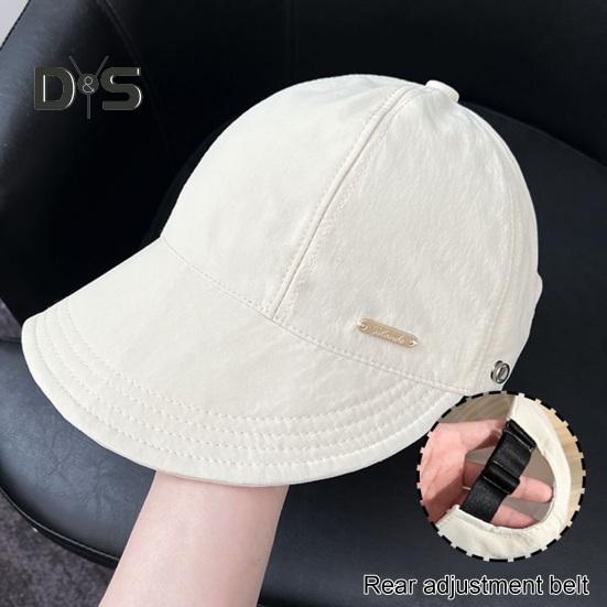 Outdoor Hat Sun Protection Anti-UV Wide Brim Solid Color Adjustable Head Circumference Foldable Lightweight Gardening Travel Sun Hat