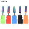 Tungsten Carbide Nail Drill Cutters 5 Size Milling Cutter Manicure Accessories for Nail Machine