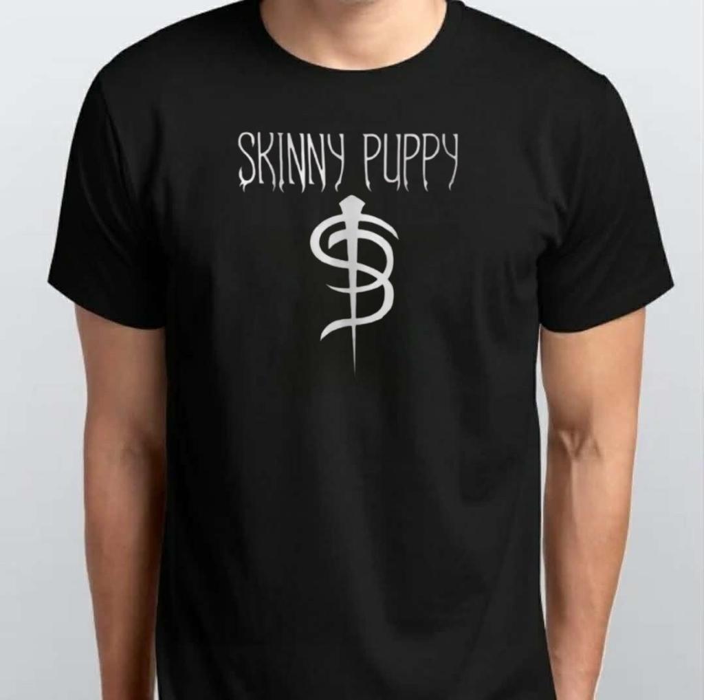 Skinny Puppy Canadian Industrial Music T-SHIRT S M L XL XXL 3 4 XL Black White