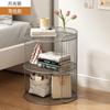 Гостиная Диван Приставной Столик Съемная Спальня Тумбочка Многослойная Круглая Вспомогательная Маленькая Тележка С Колесами