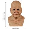 Halloween Hot Style Parody Baldheaded Old Woman Carnival Party Dance Mask Old Woman Head Scary Make Strange Scary Props Tricky Mask