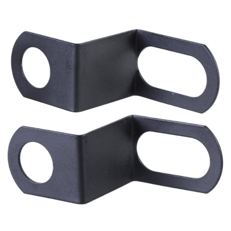 2 шт. Мотоциклетный индикатор Задний указатель поворота Кронштейн для переноса Держатель лампы Металлические хомуты на вилку