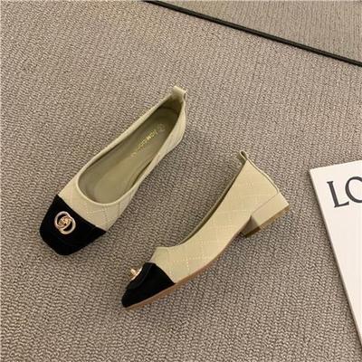 Женские туфли на каблуке, модные повседневные женские туфли одинакового цвета на плоской подошве, дышащие, удобные, на небольшом ветре