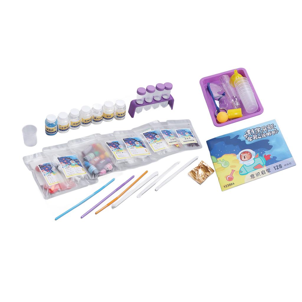 Kids Science Kit Children s Awareness Enlightenment Science Experiment Set Picture Book Video Dual Teaching