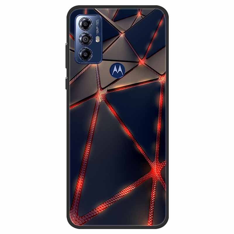 Чехол для Motorola Moto G Play 2023 Мягкий силиконовый задний чехол для Moto G Play 2023 Чехол GPlay 2023 Черная крышка для телефона