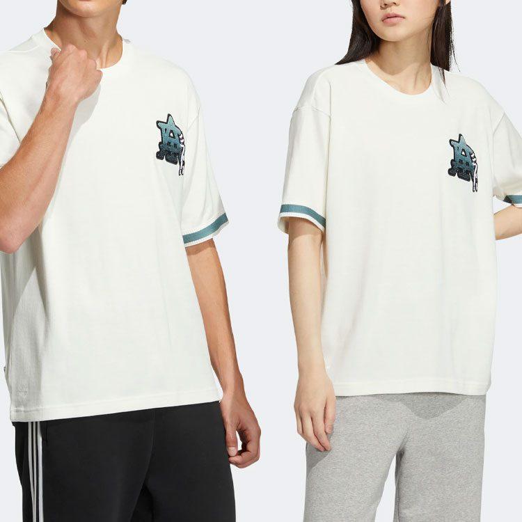 adidas Футболка Унисекс Белый Мрамор HS2016