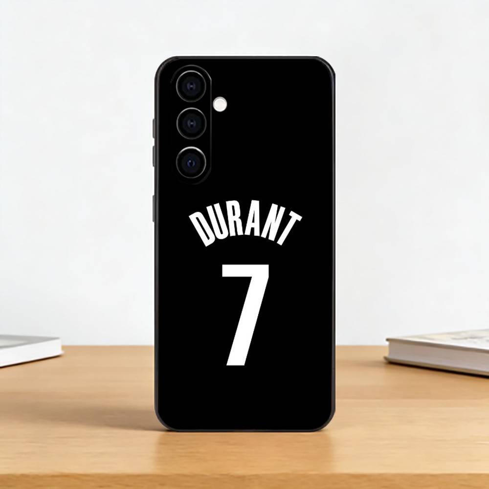 Basketball Sports Kevin Durant Phone Case For Samsung Galaxy A73,A72,A71,A70,A53,A52,A51,Others Soft Black Cover