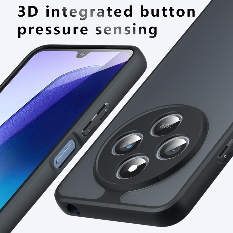 For Xiaomi Poco C75 Case Cover Poco C75 Capa New Shockproof Phone Bumper Back Matte Frosted Transparent For Fundas Poco C75 C 75