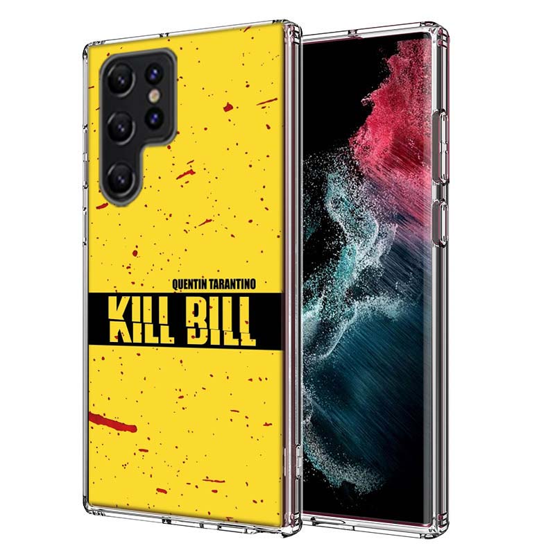 Kill Bill Capa Phone Case For Samsung S26 Ultra S25 Edge Galaxy S23 S21 S20 S24 FE S22 S10 Plus Cover Clear TPU Shell Coque with