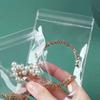 50pcs-Jewelry Storage Bag, Earrings, Rings, Hand Ornaments, Anti-oxidation, Transparent Dustproof Storage Bags