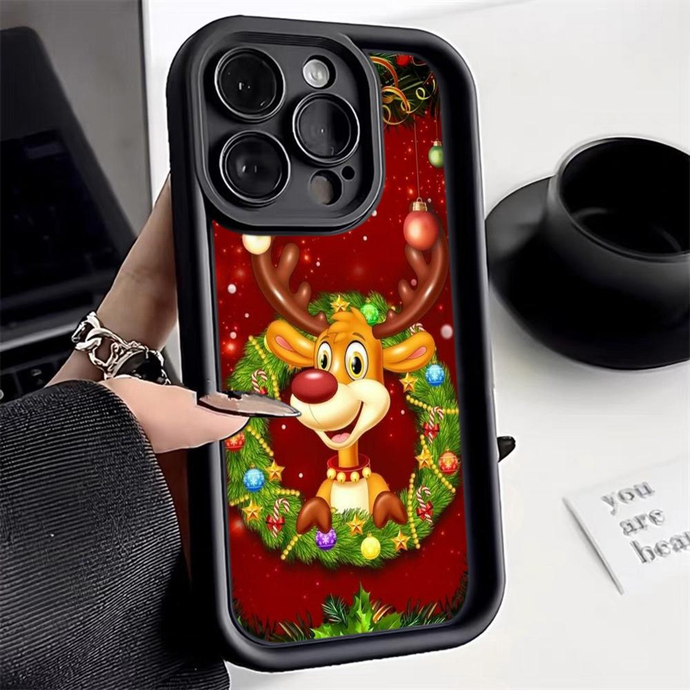 Ae117 Merry Christmas Happy New Year Design Phone Cases for Xiaomi 12 11 Lite 5G NE Redmi 13C 14C A3 Note 12 Pro 11s Angel Eye Ladder Protective Cover