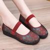 Female Old Lady Non-slip Soft Sole Mother Middle-aged and Elderly Grandma Comfortable Flat Bottom Summer Elderly Single Shoes