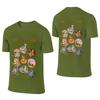 Australian Snake Print Reversible Moisturewicking Breathable Tee Premium Finish For Daily Wear Outdoor Trips