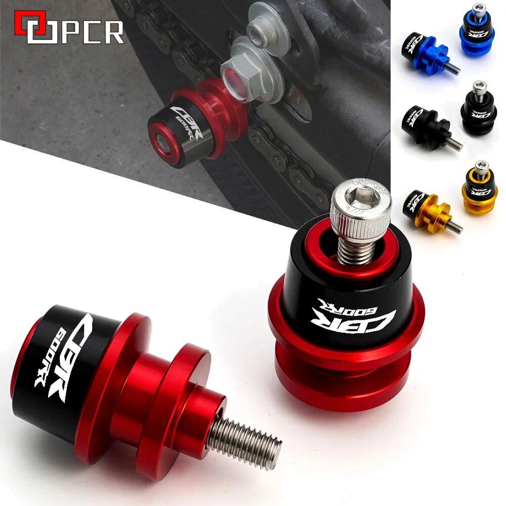 Motorcycle Swingarm Sliders Screw Swing Slider Stand Screws 8MM For Honda CBR 600 RR CBR 600RR CBR600rr 2003 2004 2005 2006-
