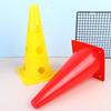 5 шт. 32 см Барьерные Футбольные Дорожные Плоские Тренировочные Конусы Перфорированные Знаки Препятствия Дорожные Конусы Футбольные Баскетбольные Тренировочные Принадлежности