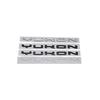AABJZ1 YUKON new label car stickers For GMC CHEVROLET pickup modified accessories rear trunk badge door side logo decorate big small