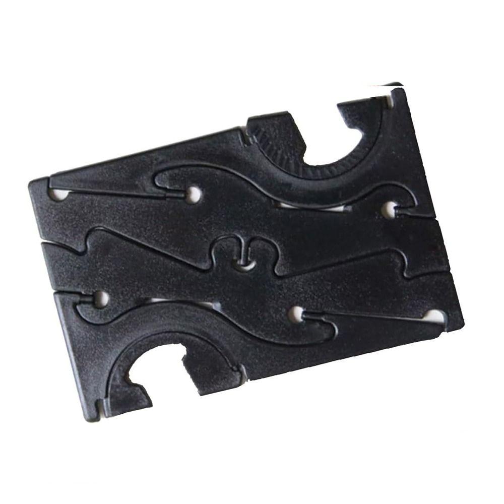 Black Portable Card Phone Holder Desk Accessories Foldable Phone Holder  Mobile Phone