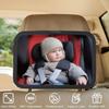 Зеркало безопасности для заднего сиденья автомобиля, подголовник, зеркало для младенцев и малышей, устанавливаемое на заднем сиденье автомобиля
