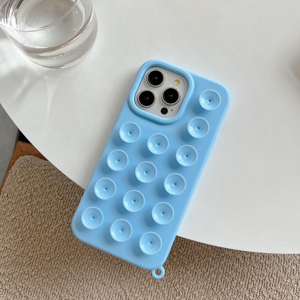 Suction Cup Phone Case for iPhone 11 12 13 14 15 iPhone 11 12 13 14 15 Pro 12 13 14 15 Pro Max Silicone Protective Phone Shell