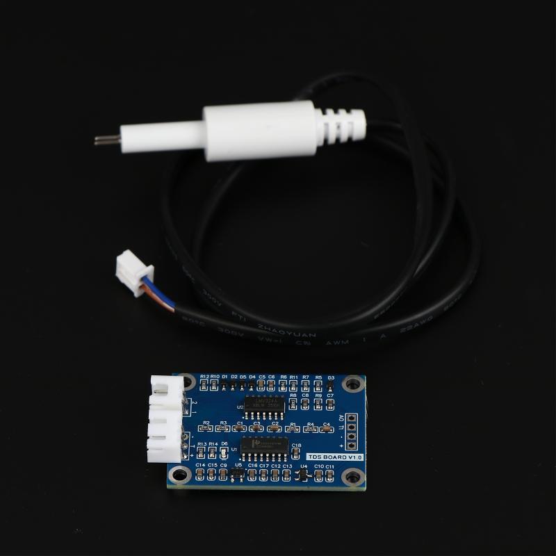 Модуль датчика TDS для Arduino 51/Stm32 с датчиком температуры DS18B20, аналоговый сигнал растворенных твердых веществ, растворенные твердые вещества, качество воды