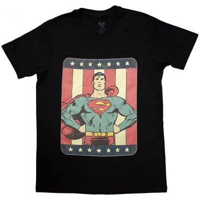 SUPERMAN Полосатая футболка унисекс для взрослых