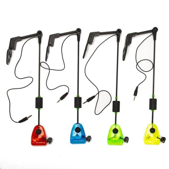 1 Набор сигнализаторов для карповой рыбалки, водонепроницаемые, с мигающими цветными огнями, высокопрозрачный индикатор сигнала