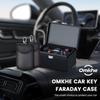 Faraday Key Fob Protector, Faraday Box For Car Keys With 2 PACK Faraday Bags, RFID Box For Car Keys, Car Key Signal Blocking Box Box For Car Security