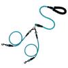 Daldalmeongmong Dog Multi-leash Leash, Detachable To Prevent Dog Leash Tangling, Blue