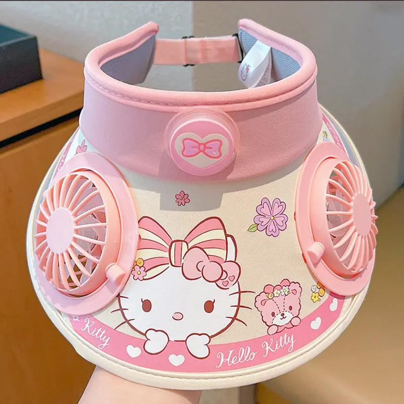 New Summer Fan Hat Adult Sun Hat Outdoor Leisure Sports Sun Protection Top Hat