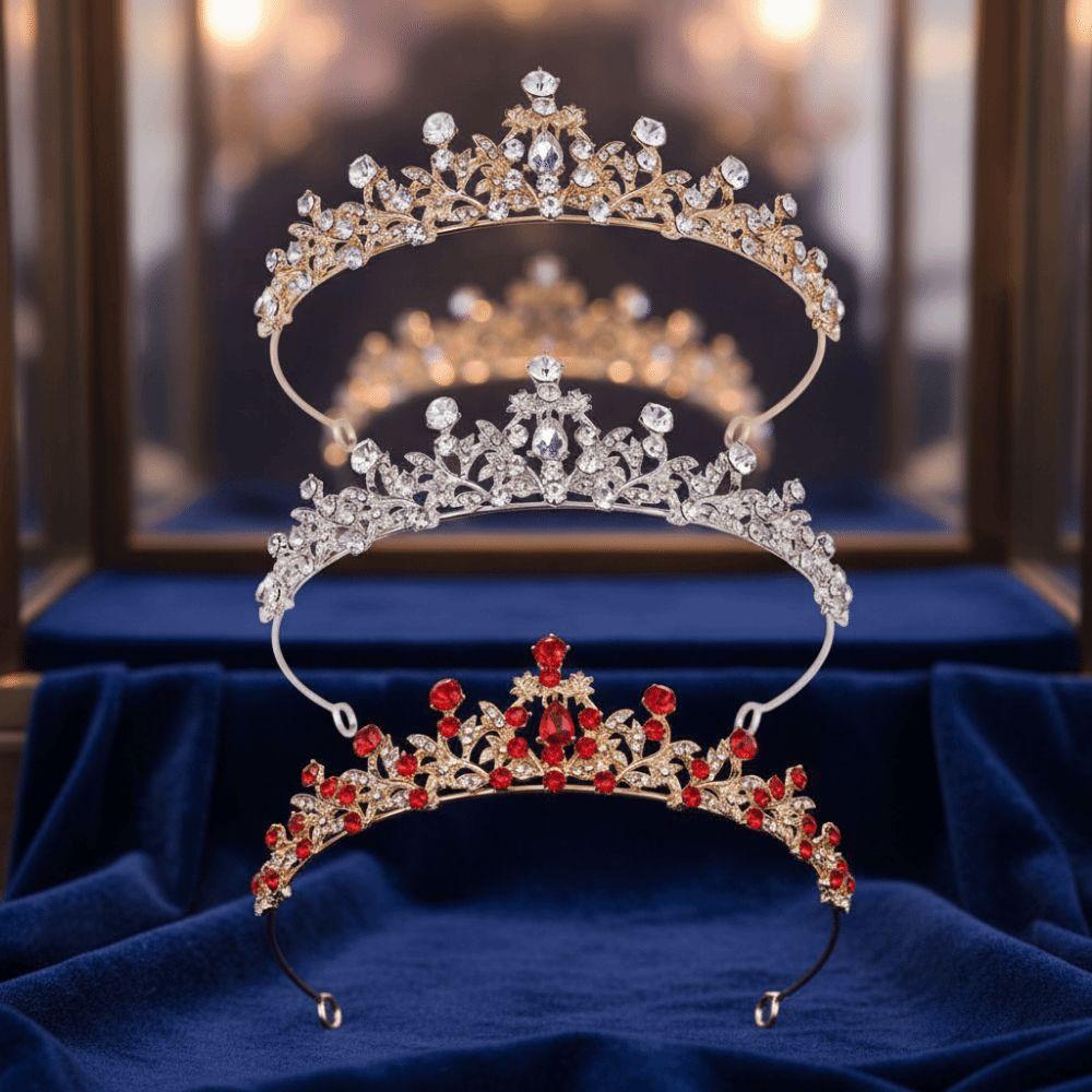 Высококачественная Свадебная Тиара Стразы Свадебная Корона Аксессуары для Девочек Корона Королевы День Рождения