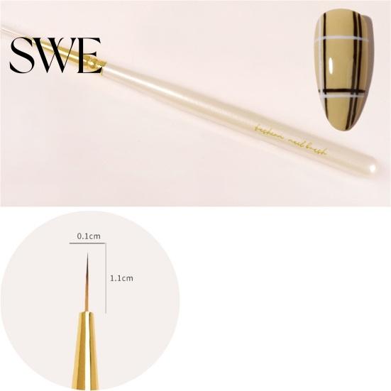 Manicure Brush Nail Pen Easy to Use Multi-function Tip Supply Head Gel Painting Brushes for Professional