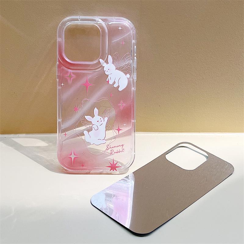 Браслет Zhitai Чехол для мобильного телефона для iPhone 11/12/13/14/15/16Pro, Дизайн зеркальной бумаги, Подходит для моделей Phantom и Promax