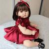 BZDOLL 60 см 24 дюйма Мягкий винил Реборн Кукла-младенец Как настоящая Большая Толстая Принцесса Малыш Новорожденная Кукла Девочка Дети Подарок на День рождения