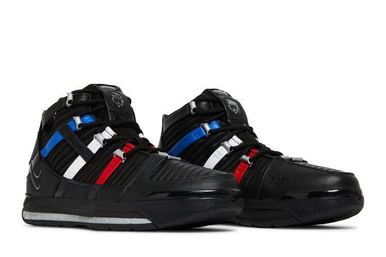 Nike LeBron 3 The Shop Black University Red (2022)