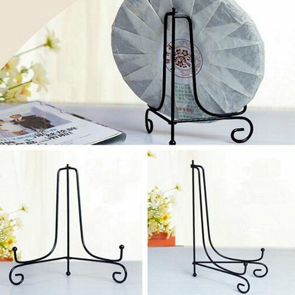 Book Photo for Home Bowl Plate Display Stand Picture Frame Holder Iron Easel Display Stand