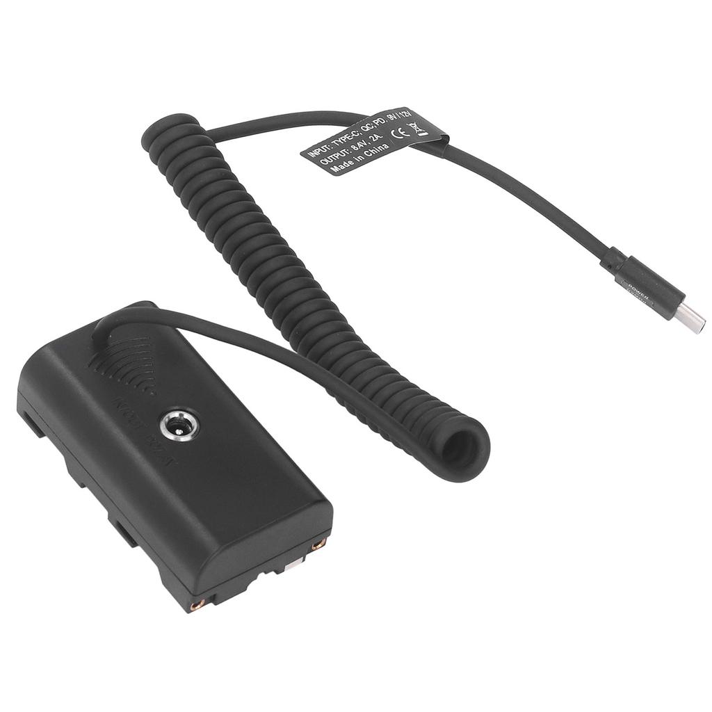 Аккумуляторная батарея типа C - NP F970 F750 F570 F550 Быстрая зарядка Защита цепи пружинный кабель