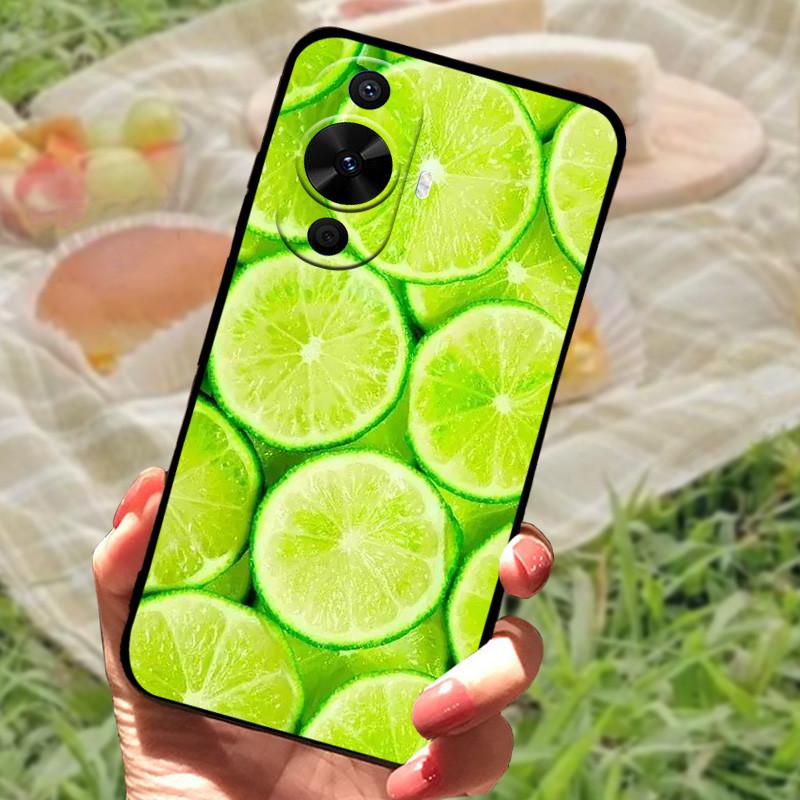 Для Huawei nova 12s Чехол Защитный Силиконовый Мягкий Черный Бампер Funda Coque для Huawei nova 12s Защитная Задняя Панель Телефона