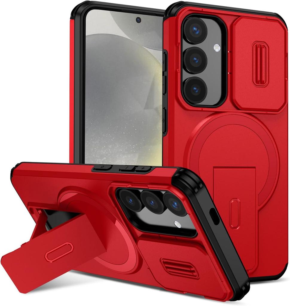 Phone Case For Samsung Galaxy S26+ Plus with Camera Cover, Magsafe, Heavy Duty Magnetic Case