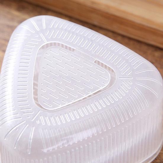 2Pcs Sushi Mold Japanese Style Non-sticky DIY Food Grade Plastic Press Triangular Onigiri Rice Ball Maker Bento Accessories