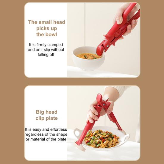 Антиожоговая горячая миска тарелка захват зажимы щипцы держатель для перемещения