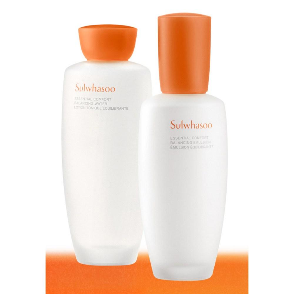 Sulwhasoo Jaumsu, Набор из 2 предметов Jaummulsion, Нежная очищающая пенка, Эссенция для первого ухода, Jaummsu, Эмульсия Jaumm, Укрепляющий крем, 1 комплект