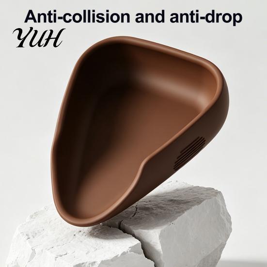 Kitchen Measuring Tool Silicone Coffee Bean Dosing Tray, Flexible Container with Bevel Easy Non Stick Pouring Design, Non-stick Anti-static for Beans