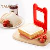 Cookie Cutter Safe Food-Grade Sandwich Maker Cutter Durable Stainless Steel Cookie Cutting Mold for Home Kitchen