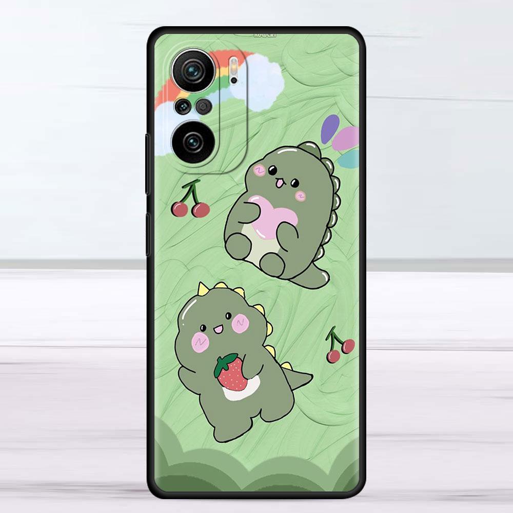 Чехол для Xiaomi Redmi Note 11 9S 10 9 8 7 9A 9C 9i K40 8T 10C 9T K50 силиконовый чехол для телефона с рисунком динозавра